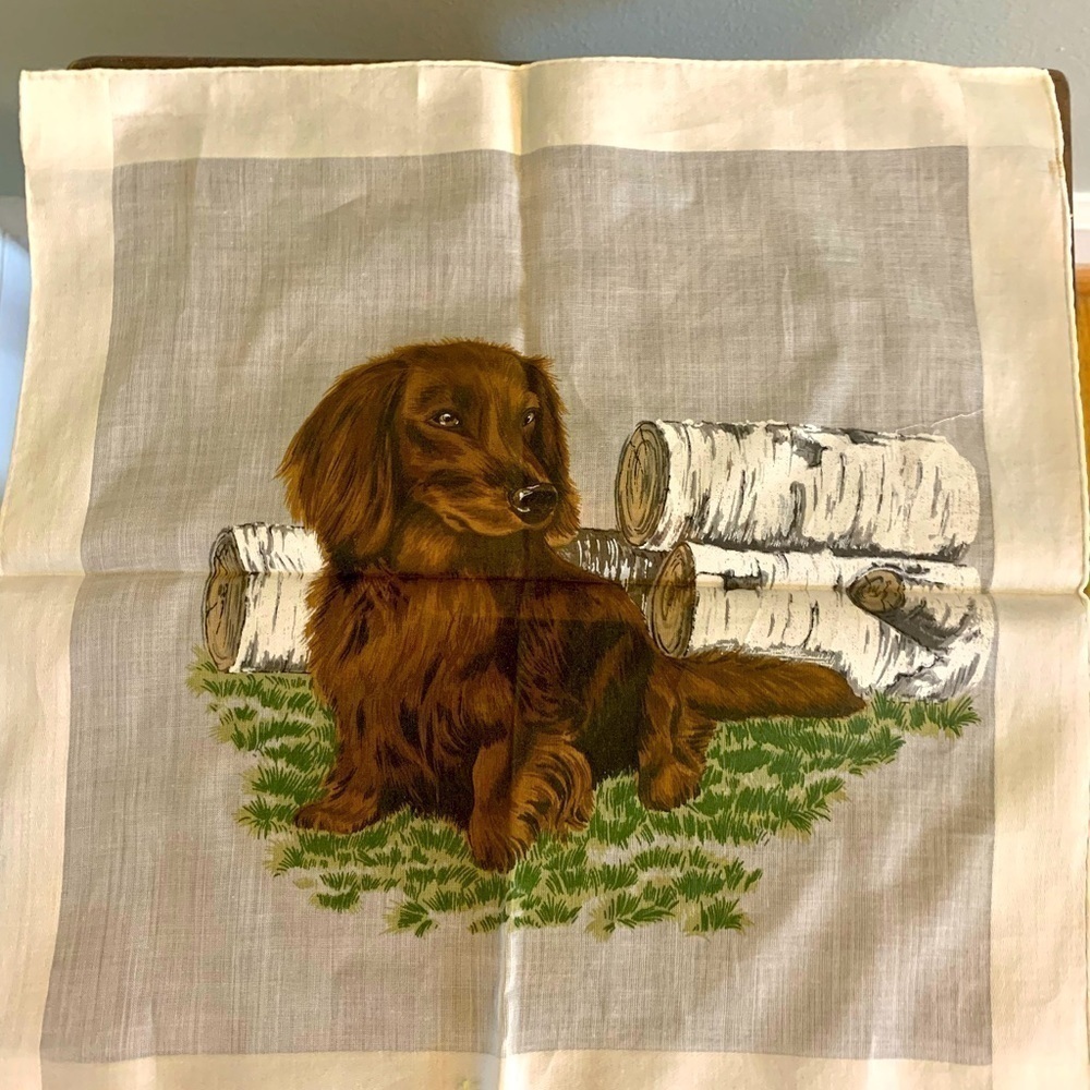 ASkandia Printed Vintage 196768 Handkerchief